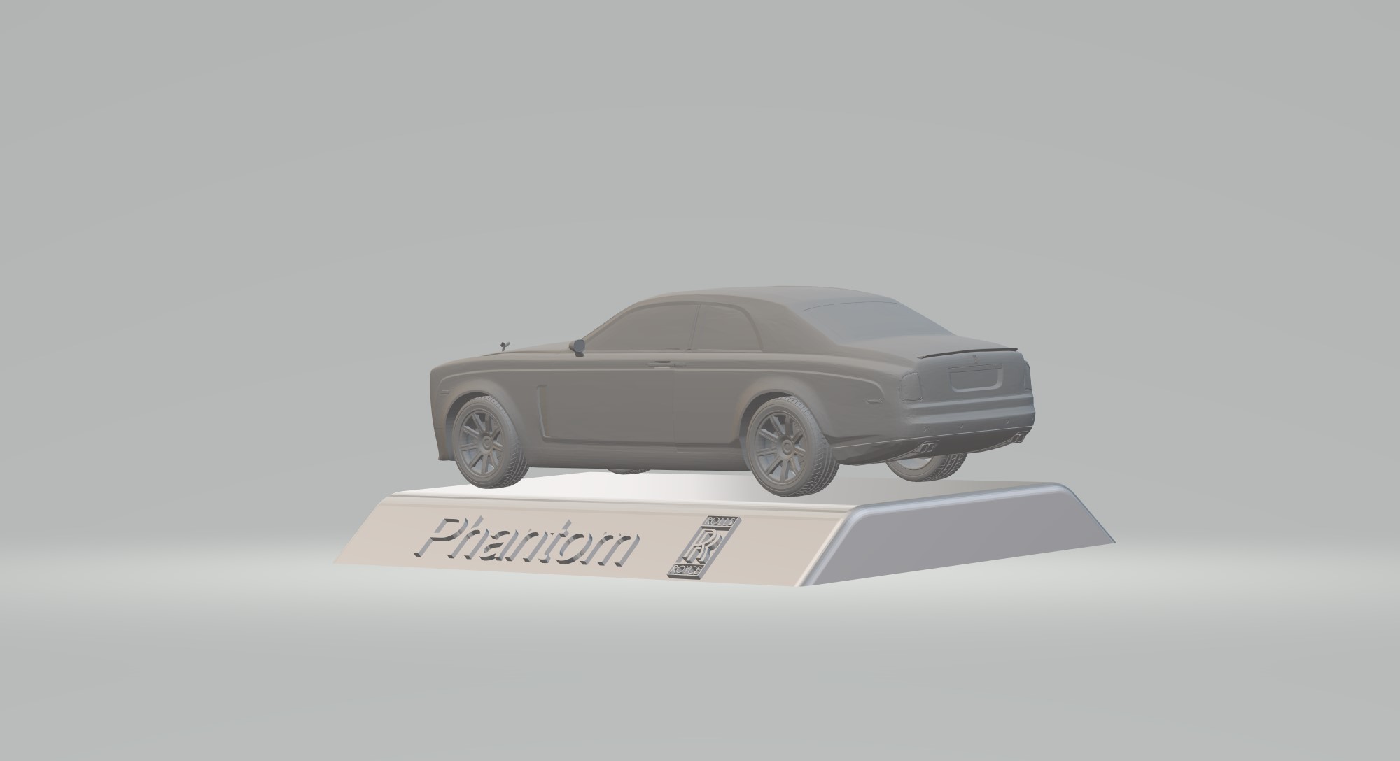 🚗 Rolls Royce Phantom 3D CAR MODEL HIGH QUALITY 3D PRINTING STL FILE ...